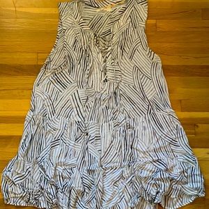 Anthropologie Floreat Flowy Shirt